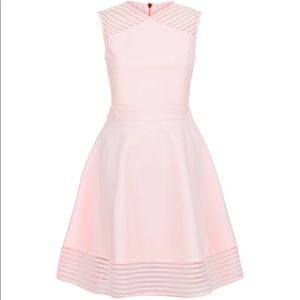 Ted Baker London Eleese Mesh Skater Dress TB size 4!